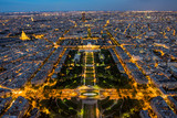 Fototapeta Miasto - Tour Eiffel in Paris, France.