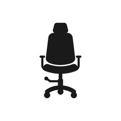 Sticker - armchair icon, chair icon in trendy flat style