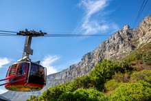 Cable Car In Cape Town, South Africa