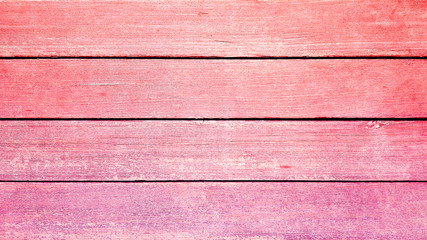 Old background of red wooden planks board texture.