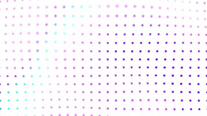 Poster - Abstract background design with colorful circles, seamless looped 4k animation