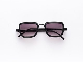 rectangular sunglass frame isolated stock image.