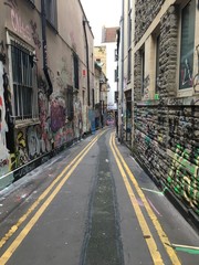 Naklejka na meble narrow street in Bristol