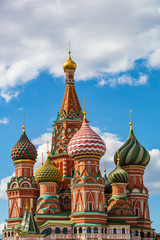 Wall Mural - Basilius Kathedrale in Moskau- Roter platz
