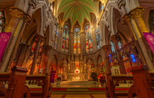Dublin. Ireland 2.3.2020 Saint Augustine & Saint John The Baptist Catholic Church, Dublin Ireland