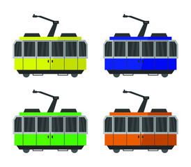 Sticker - tram icon