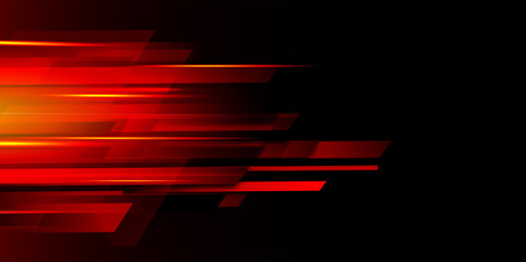 Aufkleber - abstract speed movement pattern with shiny glowing blurred line shape, gradient color. vector design