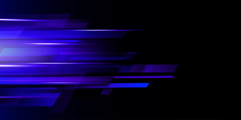 Aufkleber - abstract speed movement pattern with shiny glowing blurred line shape, gradient color. vector design template