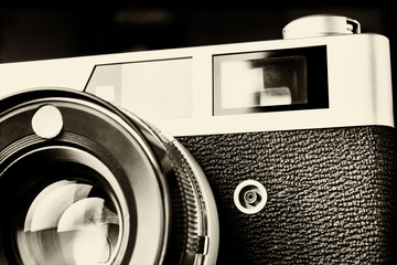 Rangefinder vintage camera