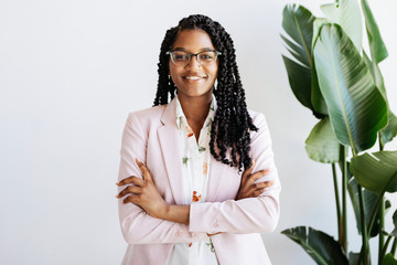 Wall Mural - confident african businesswoman