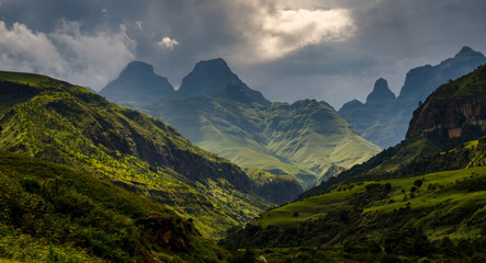 Cathedral Peak Range Drakensberg South Africa