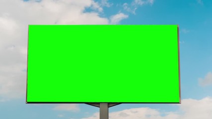 Wall Mural - green screen, consumerism, time lapse, advertising, template, mock up, copyspace, chroma key concept