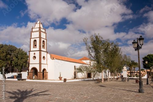 Cuadros en Lienzo Parish church of Santo Domingo de Guzman , Tetir, Fuerteventura, Canary Islands,
