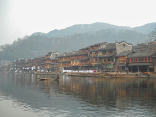 Wall Mural - reflection in the river