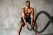 © rawpixel.com - Battle ropes exercise