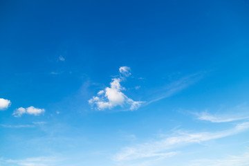 Wall Mural - blue sky with clouds background