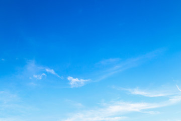 blue sky with clouds background