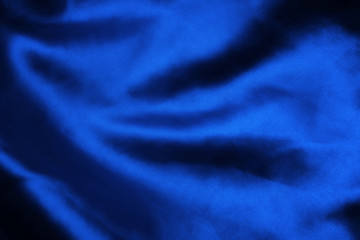 Wall Mural - blue fabric cloth texture background