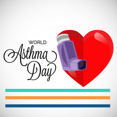 Wall Mural - World Asthma Day