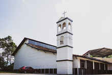 Amaga, Antioquia / Colombia. March 31, 2019. Jesús Nazareno Parish