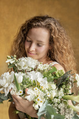 Beautiful white bouquet