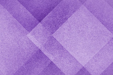 Abstract Purple Background With Geometric Shapes And Texture Design, Blocks And Diamond Squares And Triangles Layered In Textured Material Design