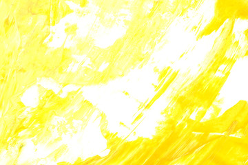 Wall Mural - Yellow textured canvas
