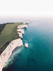 Wall Mural - White cliffs in England