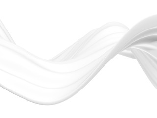 White abstract liquid wavy background