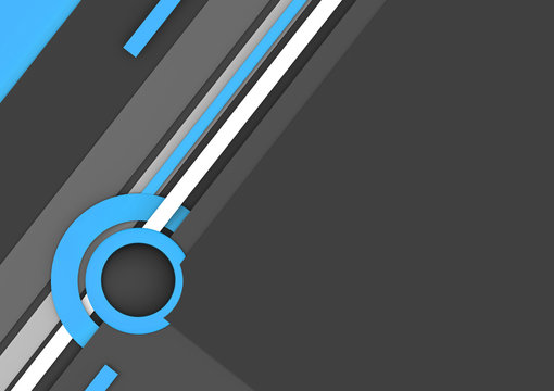 Abstract hi-tech motion background. 3d design