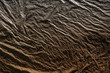 Metallic copper sheet background