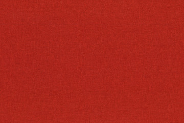 Wall Mural - Close-up hight resolution texture of natural red fabric or cloth in light red color. Fabric texture of natural cotton or linen textile material. Red canvas background.