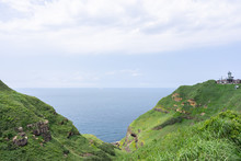 Landscape View Of The Northeast Coast Of Taiwan On Bitou Cape Hiking Trail , New Taipei City, Taiwan