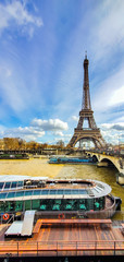 The Eiffel Tower in Paris, France