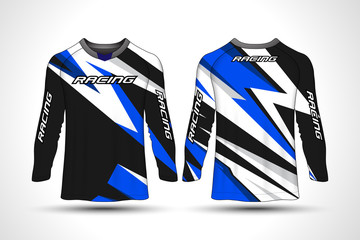 Sticker - Long sleeve t-shirt sport jersey