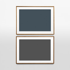 Wall Mural - two frames mockup