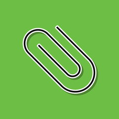 Poster - Additional information sticker icon. Simple thin line, outline vector of cv icons for ui and ux, website or mobile application