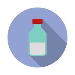 Aufkleber - a can of liquid colored illustration. Element of colored food icon for mobile concept and web apps. Detailed a can of liquid icon can be used for web and mobile long shadow icon