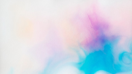 Wall Mural - vibrant watercolor patterned background