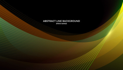 Wall Mural - wavy line background, abstract line pattern