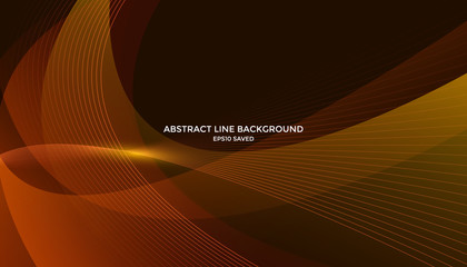 Wall Mural - wavy line background, abstract line pattern