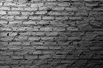 Wall Mural - Gray brick wall background