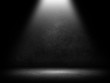 © khak - Studio room gradient background. Abstract black white gradient background.