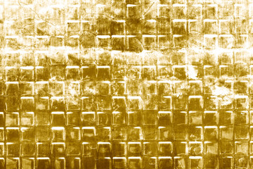 Canvas Print - Gold mosaic texture