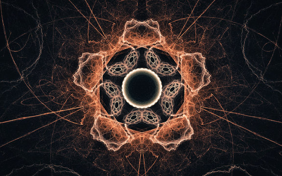 digital generated image in the form of abstract geometric shapes of various shades and colors for use in web design and computer graphics