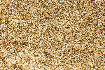 Canvas Print - Sparkly gold glitter background texture