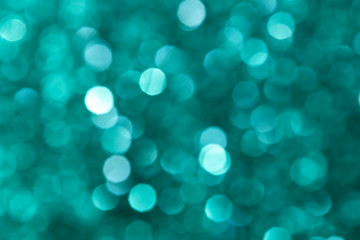 Wall Mural - shiny turquoise glitter textured background