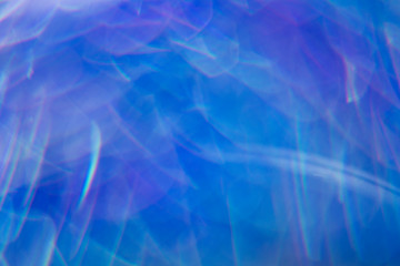 Wall Mural - abstract bright blue bokeh background