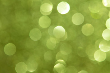 Wall Mural - shiny blurry green glitter textured background