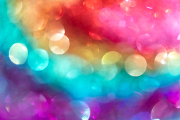Wall Mural - colorful rainbow glitter background